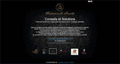Desktop Screenshot of mademoiselleannette.com